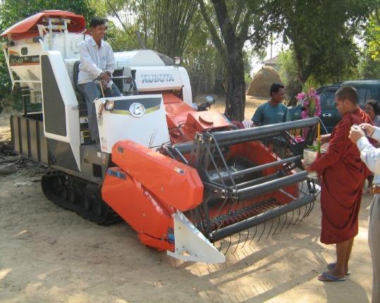 Agriculture machinery used by TATAN farm teams