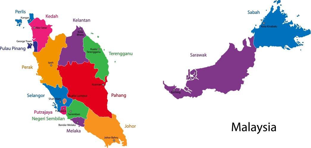 Malaysia land bank map for TATAN projects